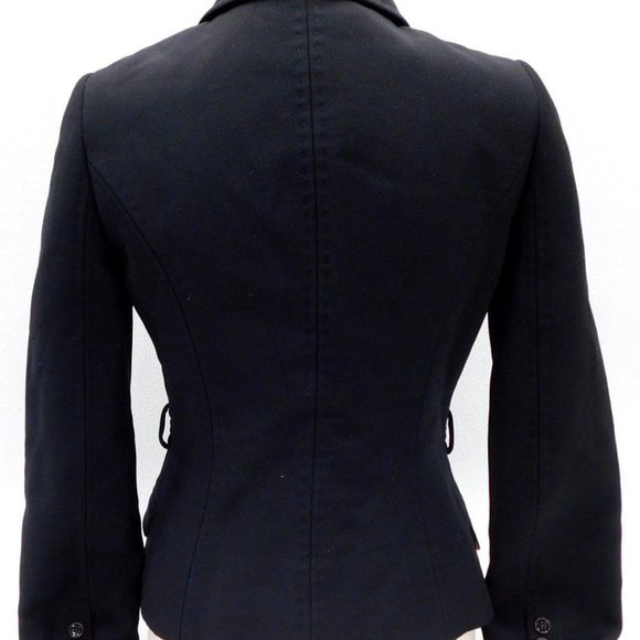 Dolce and Gabbana Black Double Jacket Skirt Set /COA - Picture 4 of 7